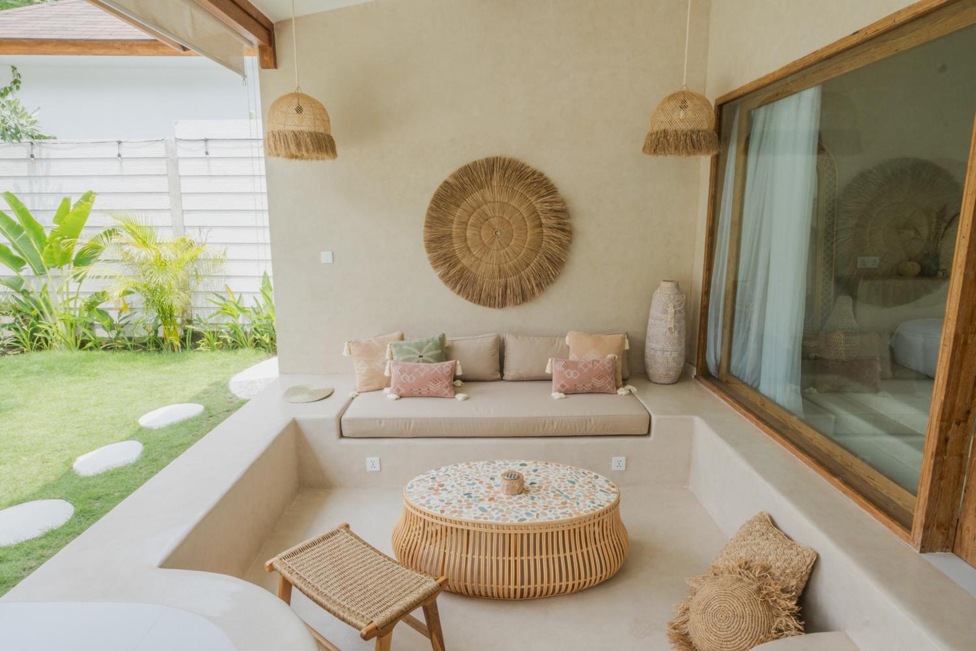 Gili Boho Villas - Aesthetic Private Pool Villas Гили Траванган Экстерьер фото