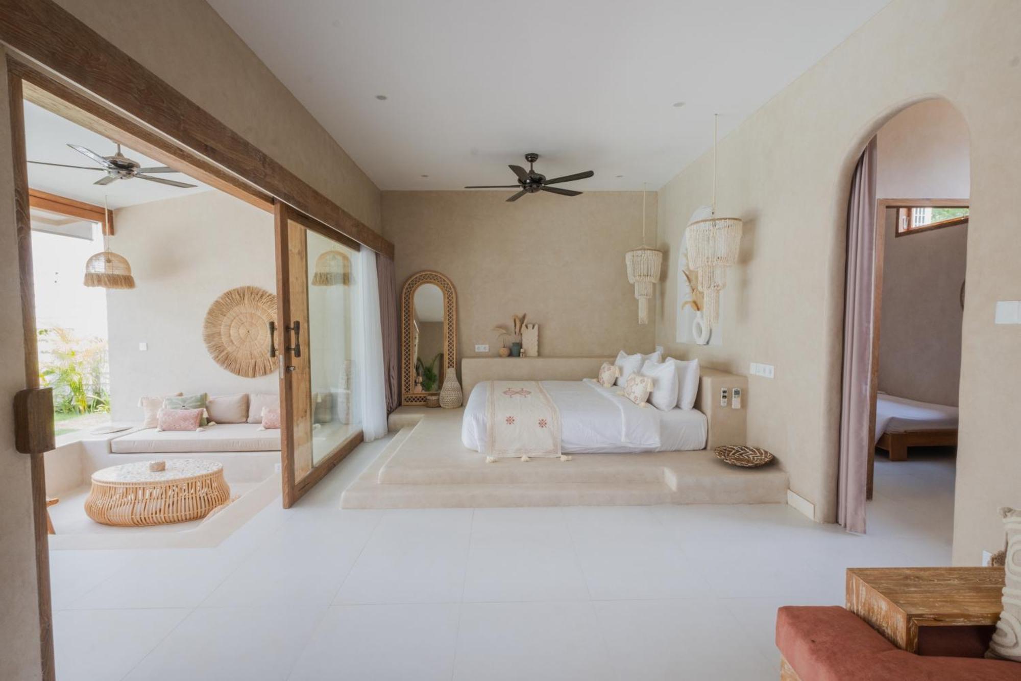 Gili Boho Villas - Aesthetic Private Pool Villas Гили Траванган Экстерьер фото