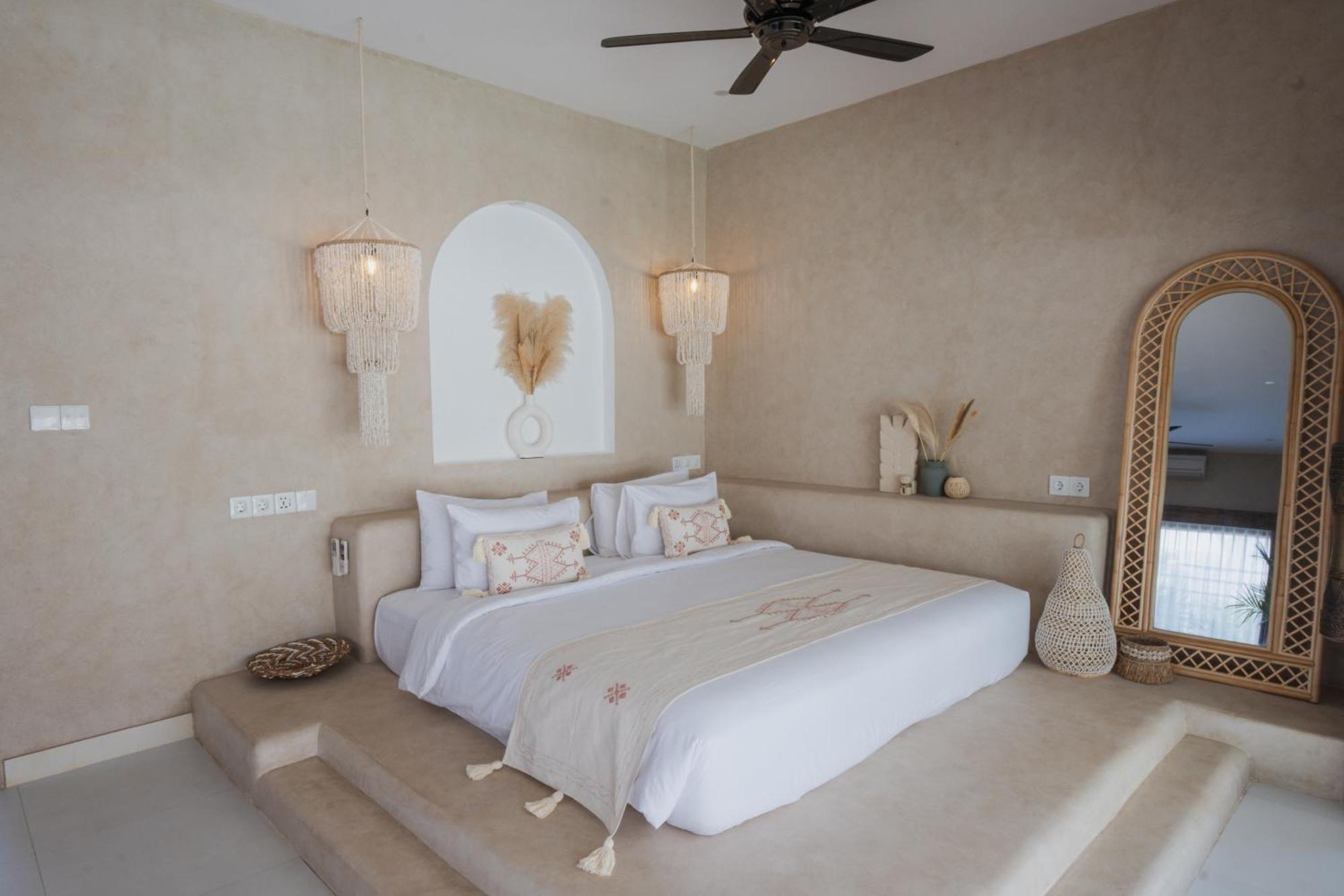 Gili Boho Villas - Aesthetic Private Pool Villas Гили Траванган Экстерьер фото