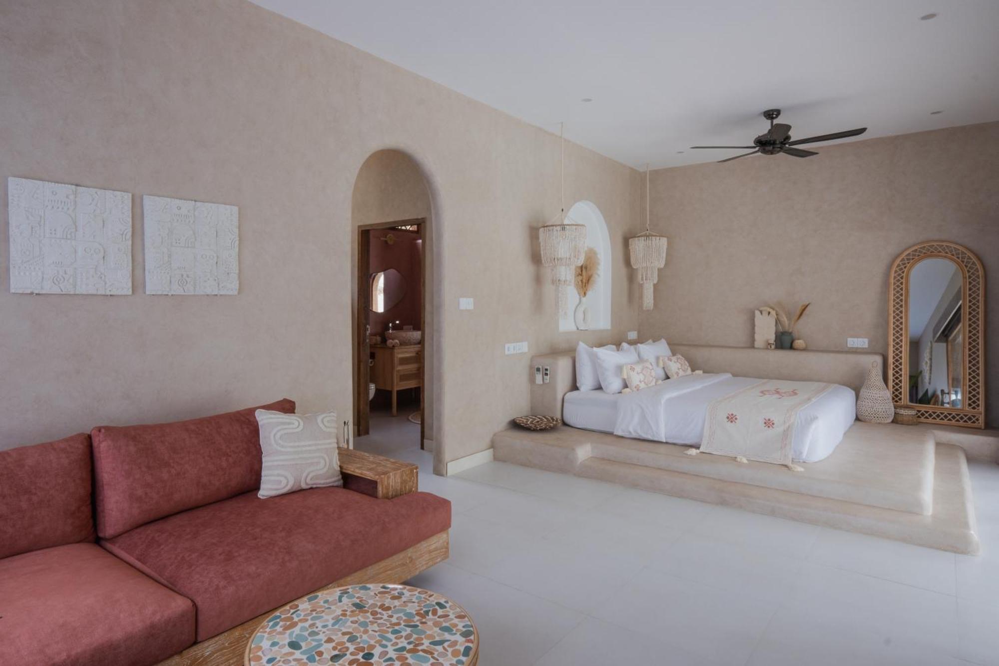 Gili Boho Villas - Aesthetic Private Pool Villas Гили Траванган Экстерьер фото